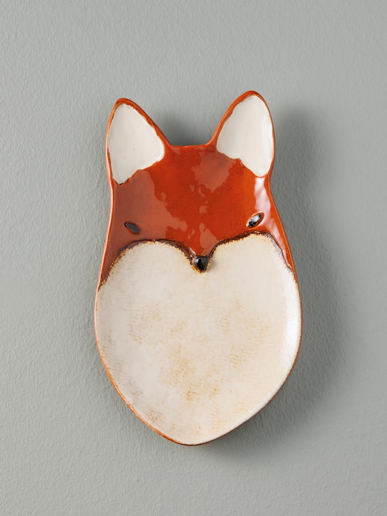 Assiette Renard caramel - 1