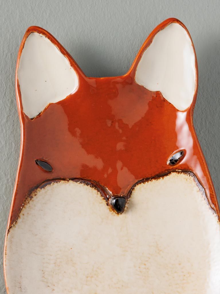 Assiette Renard caramel - 3