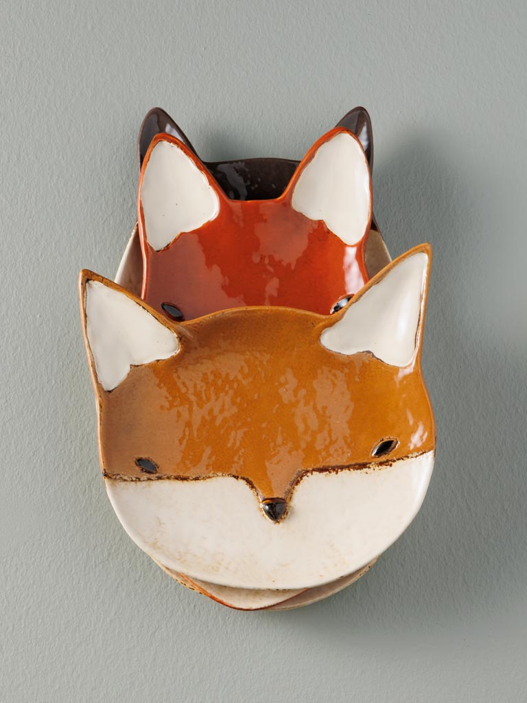 Assiette Renard caramel - 5