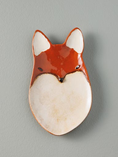 Plate Fox caramel