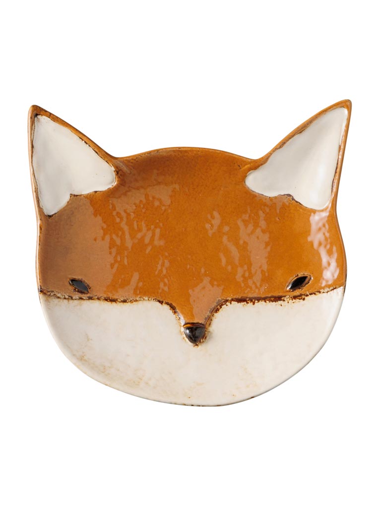 Assiette Renard amande - 2
