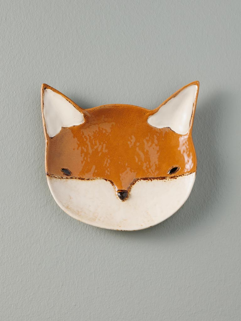Assiette Renard amande - 1