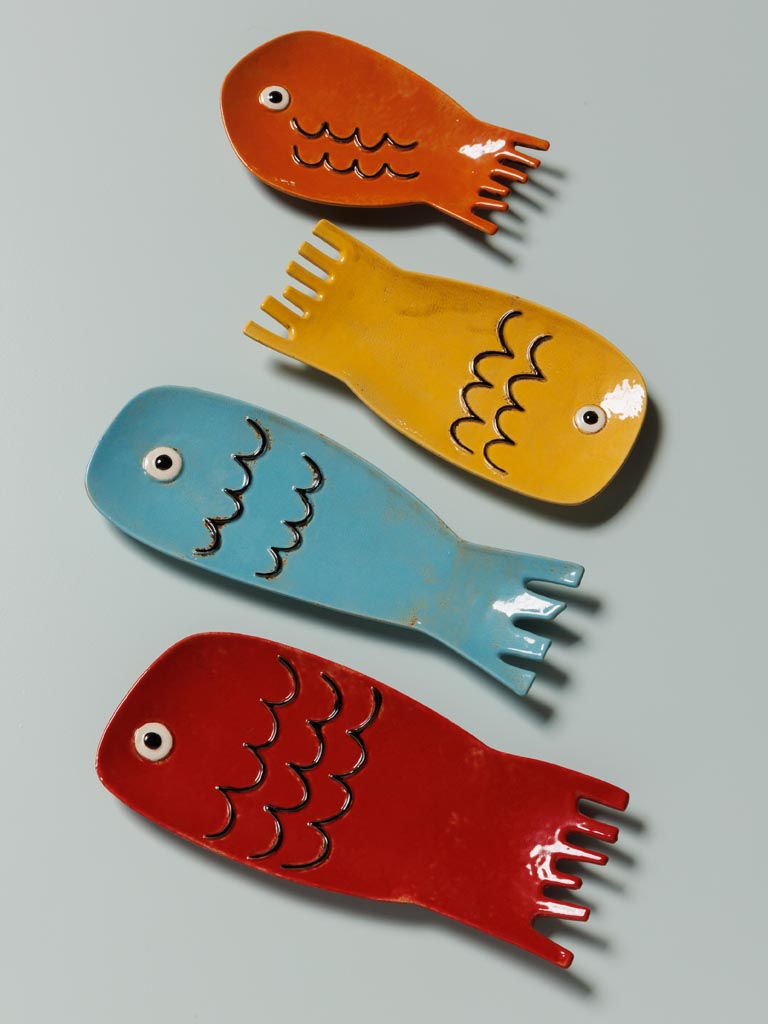 Petit plat poisson jaune Manga - 3