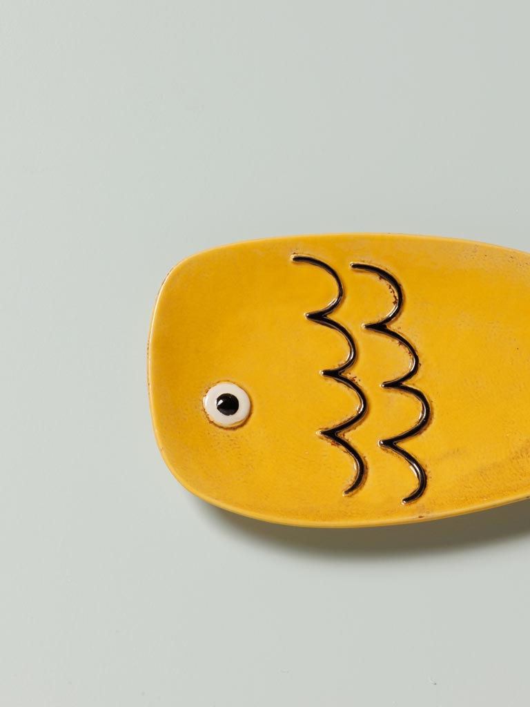 Petit plat poisson jaune Manga - 4