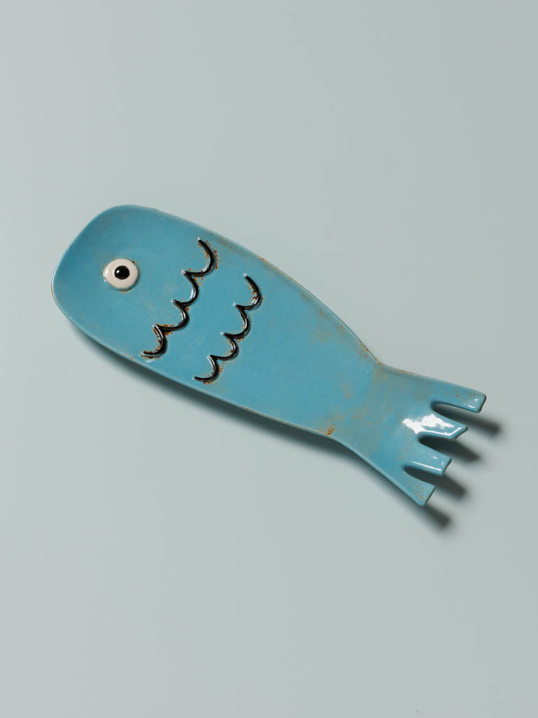 Small blue fish dish Manga - 1