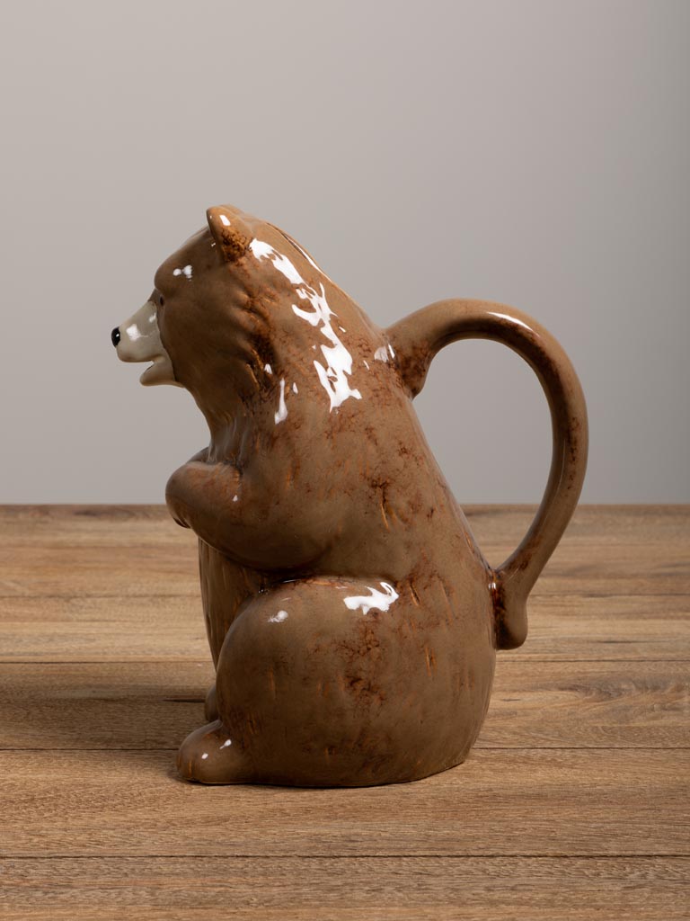 Brown bear pitcher - 12