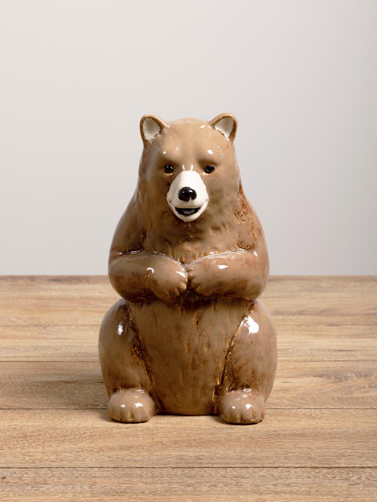 Brown bear pitcher - 10