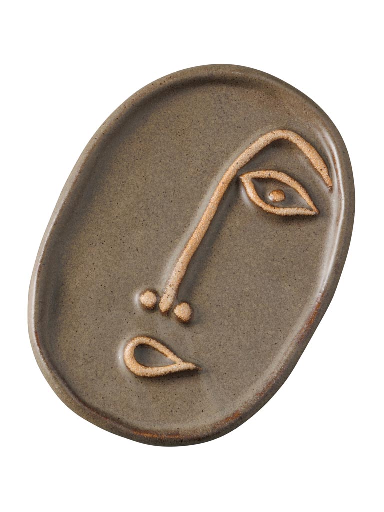 Small grey face Trinket tray - 2