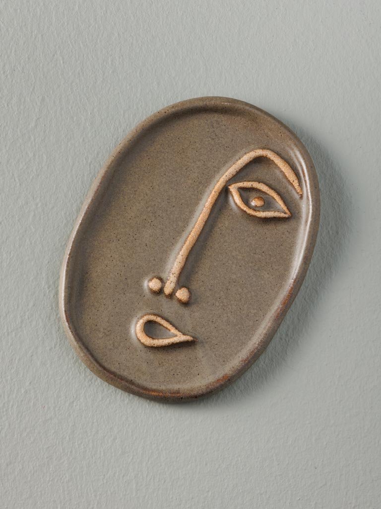 Small grey face Trinket tray - 1