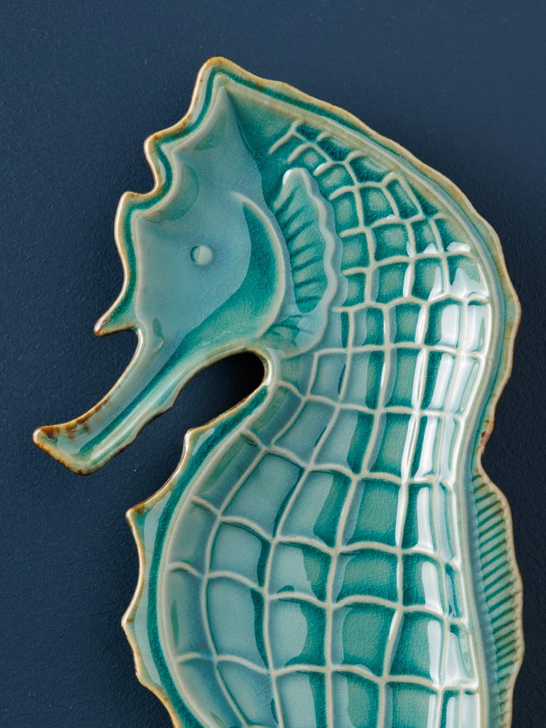 Dish Aqua seahorse - 3