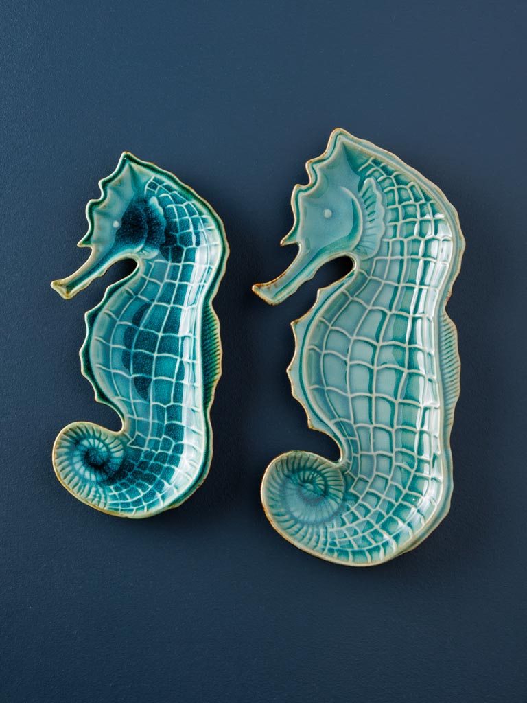 Dish Aqua seahorse - 4
