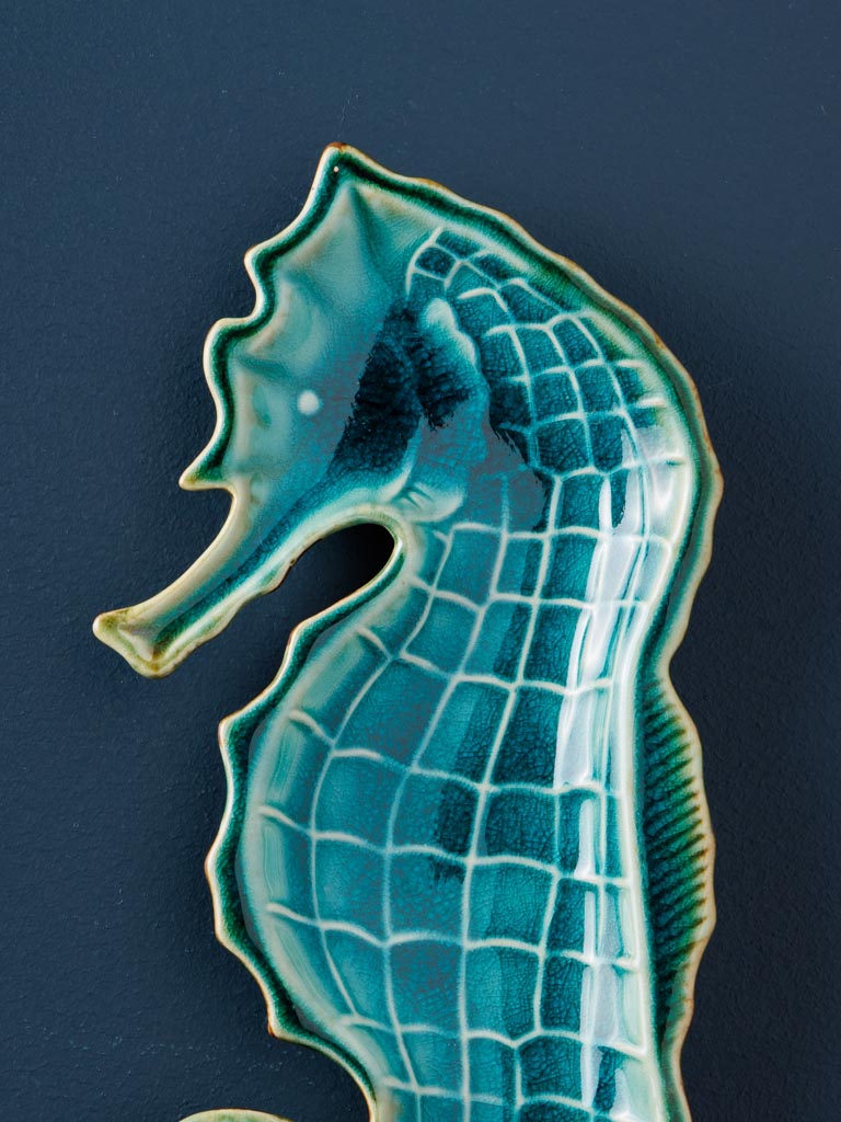 Small dish Aqua seahorse - 3