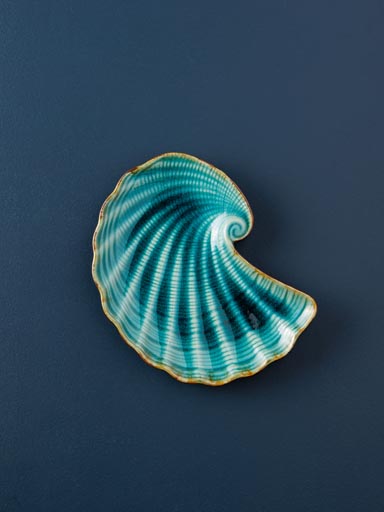 Small dish Aqua shell