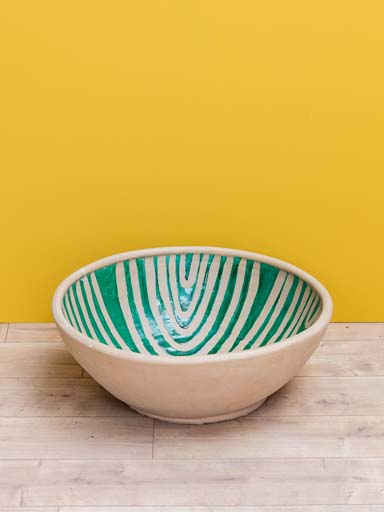 Earthenware bowl Verdi