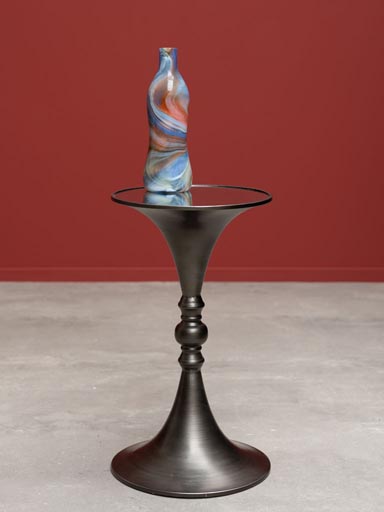 Table d'appoint miroir Tulipe