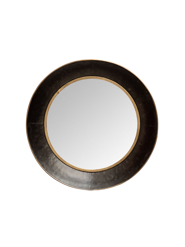 Mirror with golden edge - 2