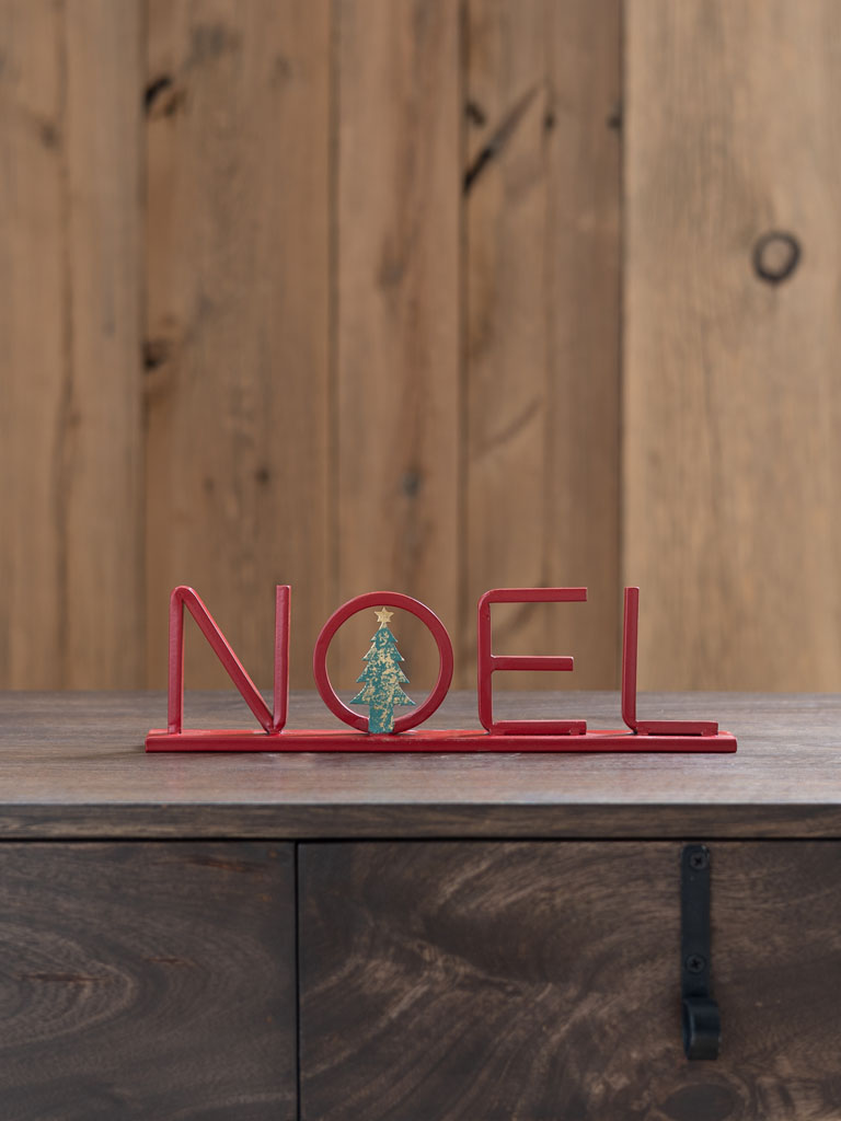Small standing NOEL sign - 1