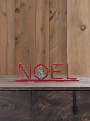 Small standing NOEL sign