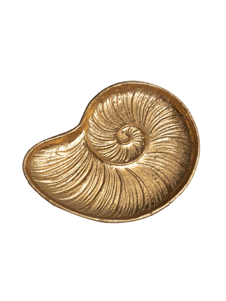 Golden shell trinket tray - 2