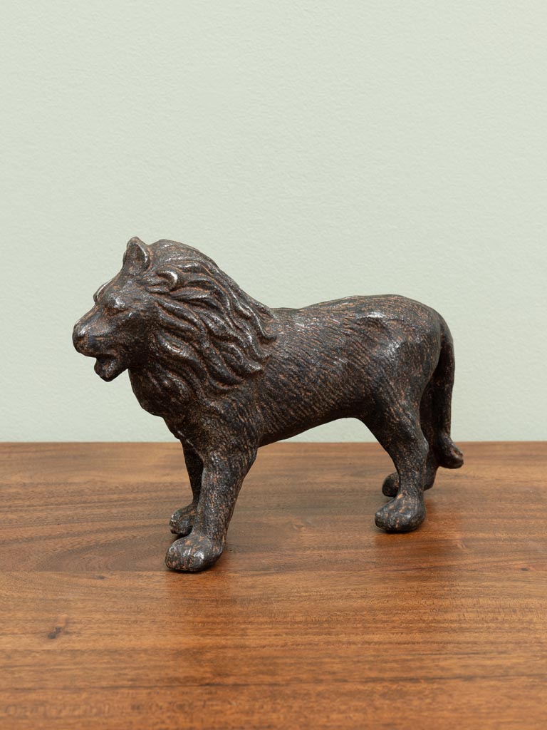 Lion in cast iron - 3