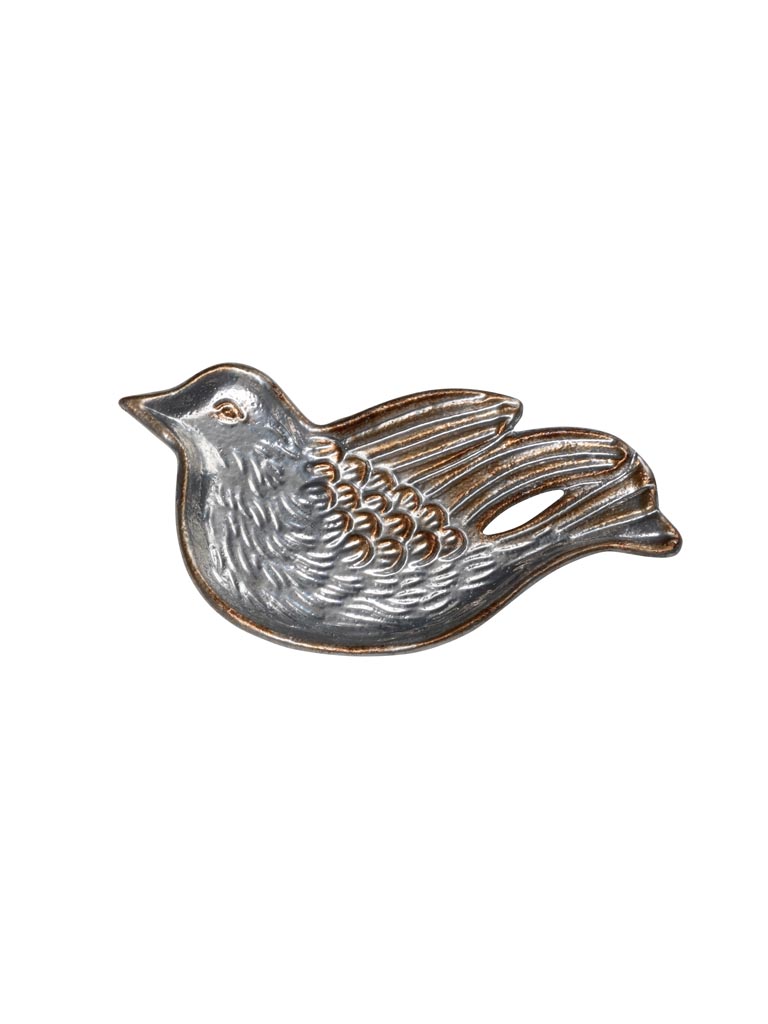 Trinket tray grey bird - 2