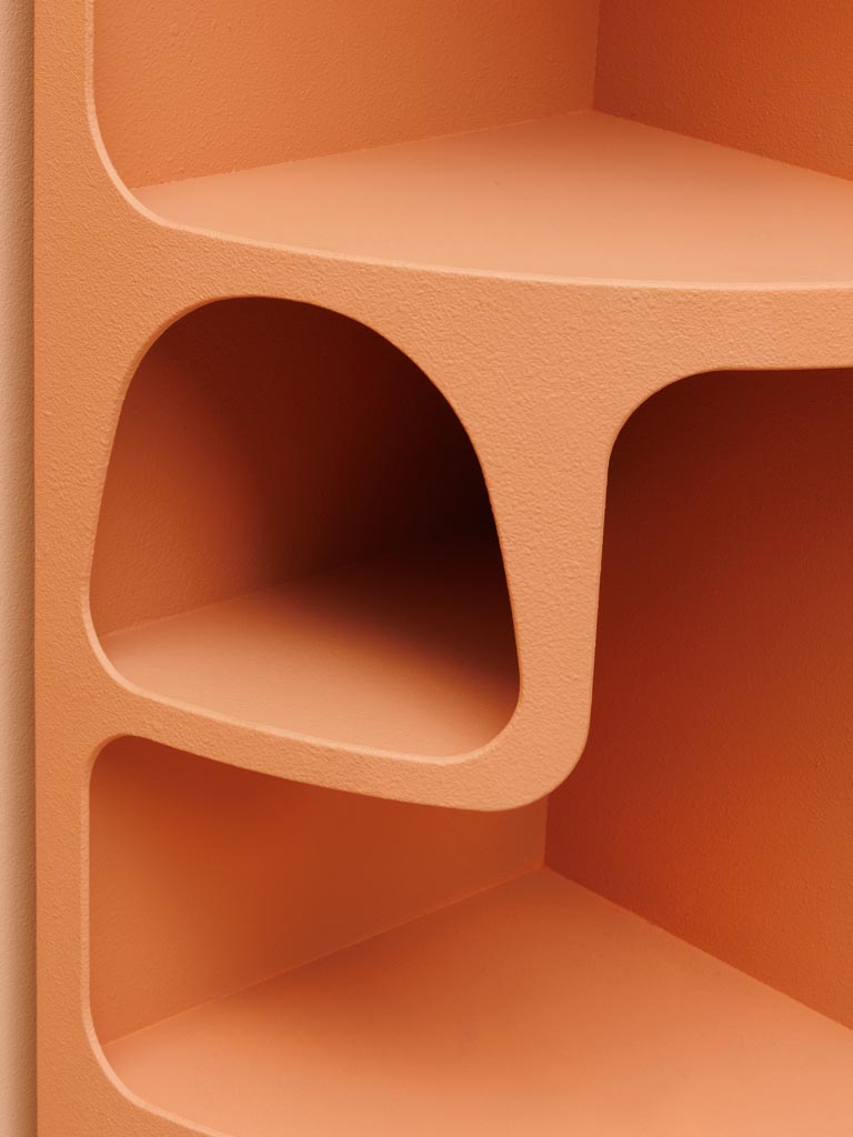 Terracotta corner shelf Alcove - 4
