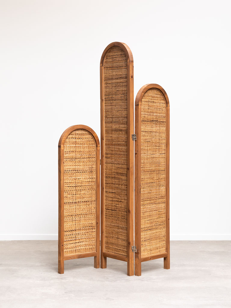Rattan screen 3 heights Namaste - 1