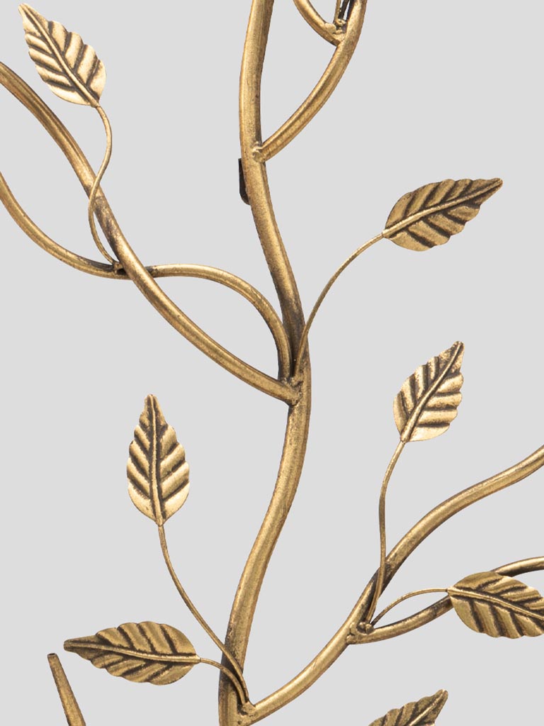 Golden leaves wall lamp - 2