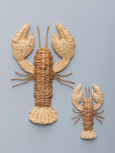 S/2 lobsters in rattan and water hyacinth