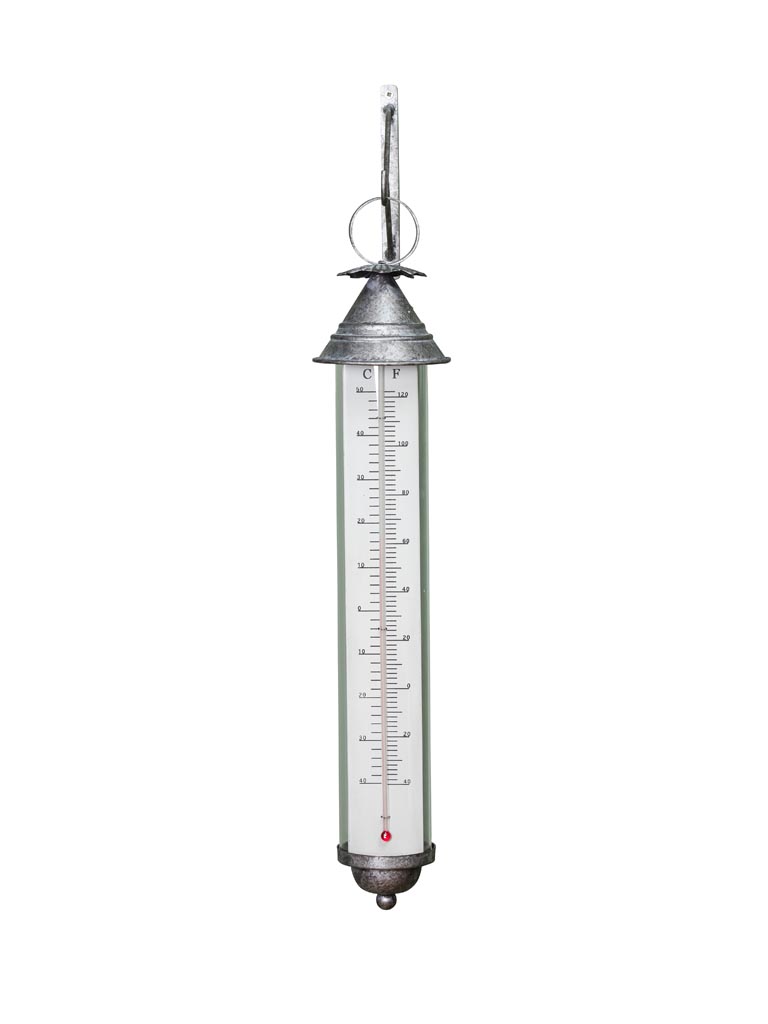 Wall thermometer zinc style - 2