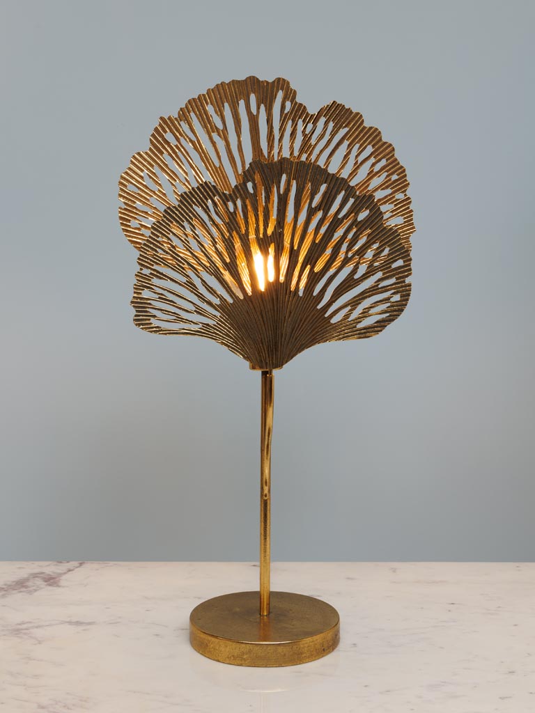 Table lamp golden coral lace - 5