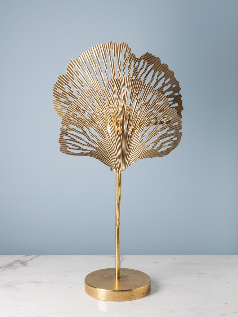 Table lamp golden coral lace - 4