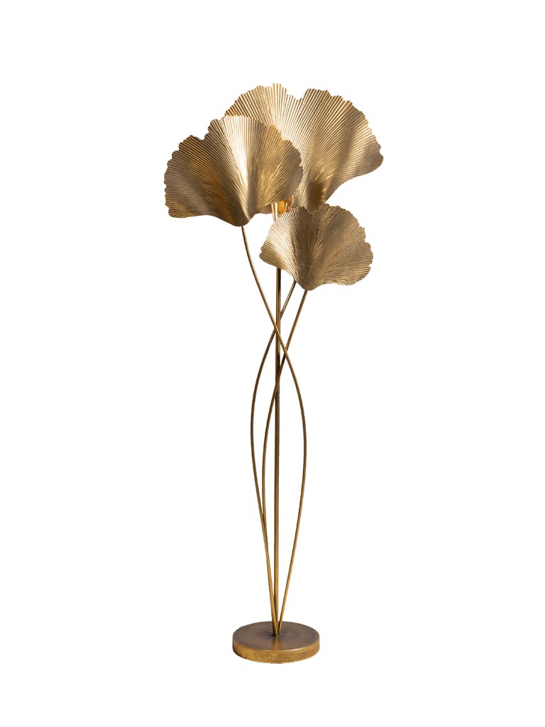 Lampe sur pied feuilles de Ginkgo - 2