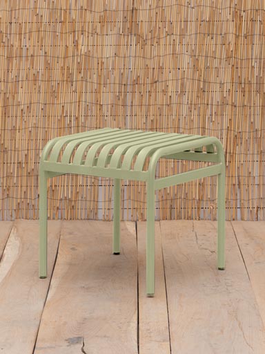 Outdood stool Raki artichoke color