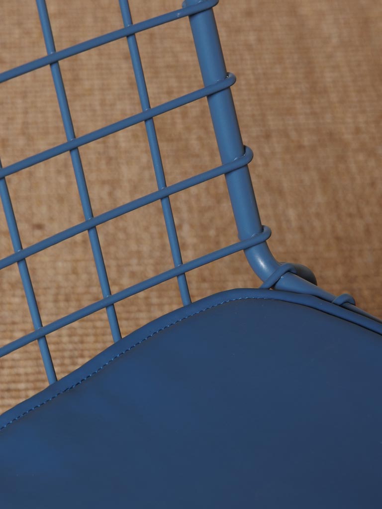 Chair blue Kwadro - 6