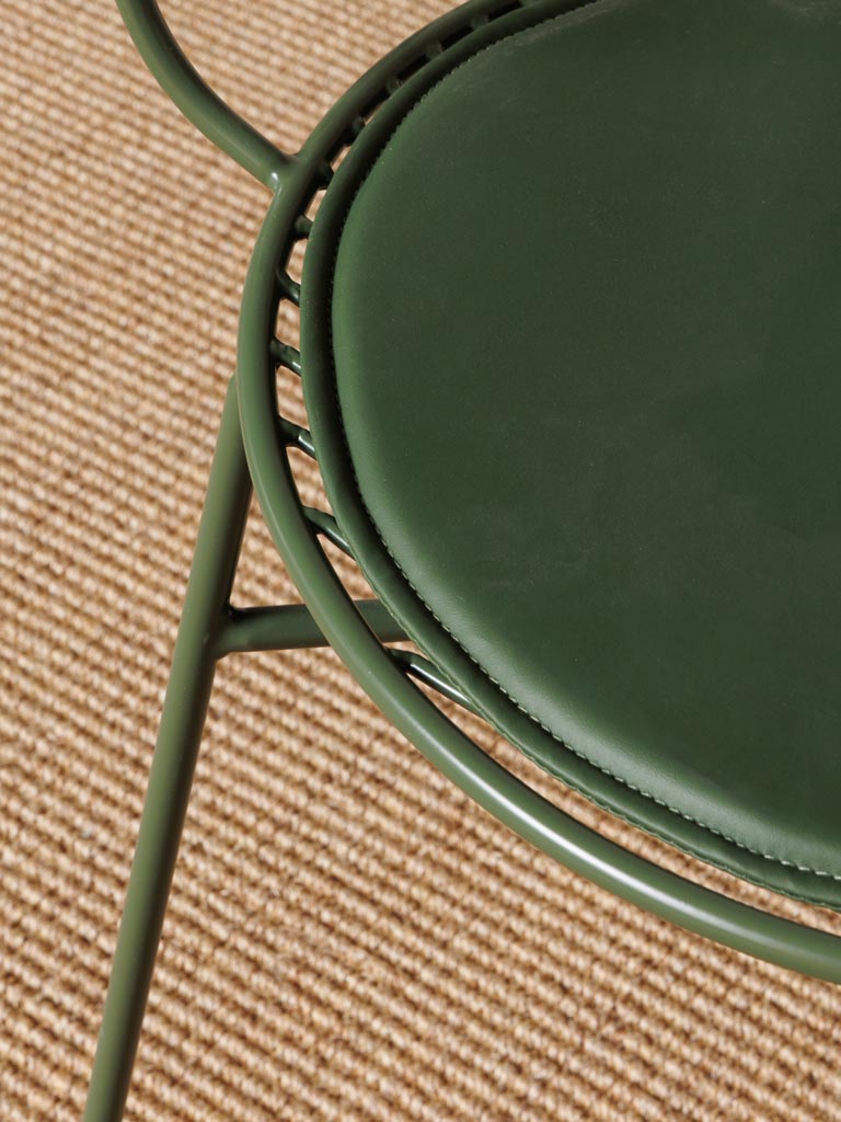 Chaise verte Klara - 6