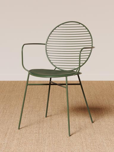 Chaise verte Klara