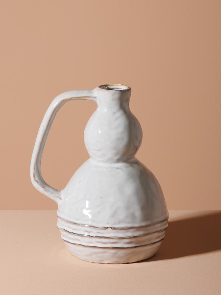 Light grey vase Deya - 3