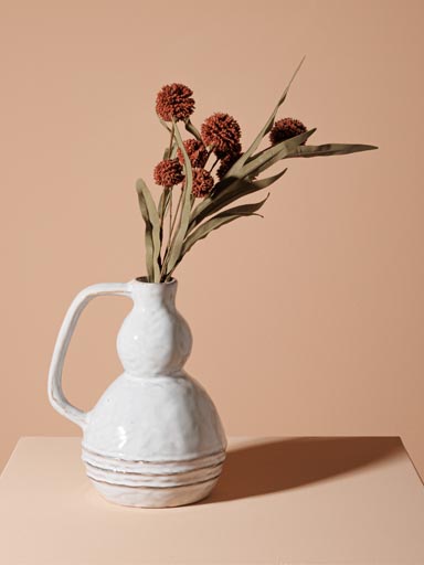 Light grey vase Deya