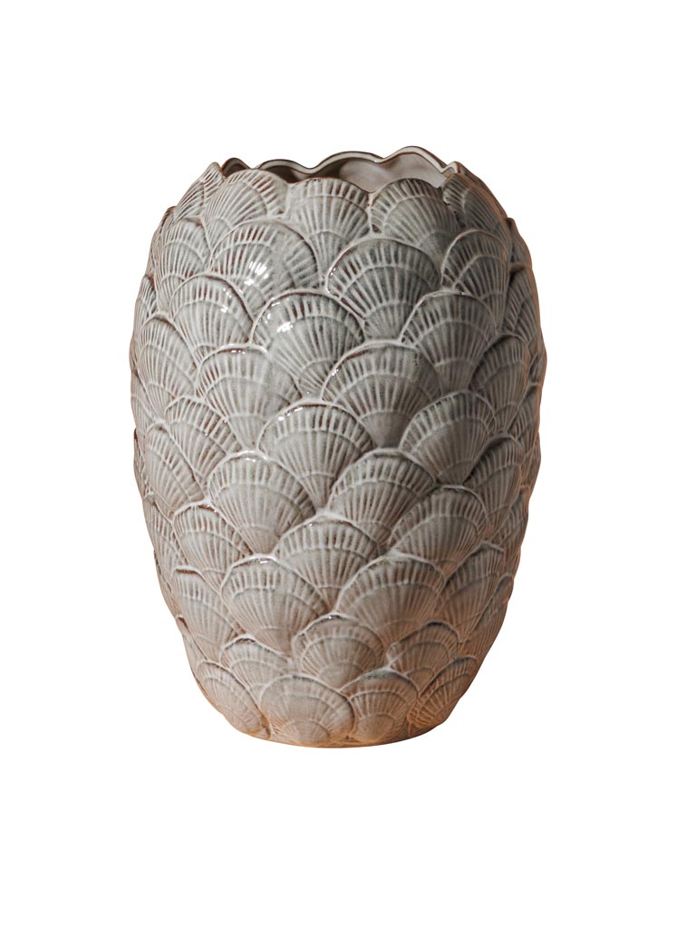 High shell vase Pecten - 2