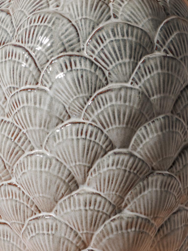 High shell vase Pecten - 3