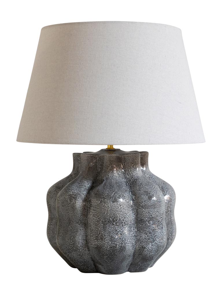 Grey table lamp Fleury - 2