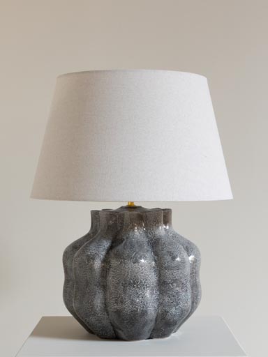 Grey table lamp Fleury