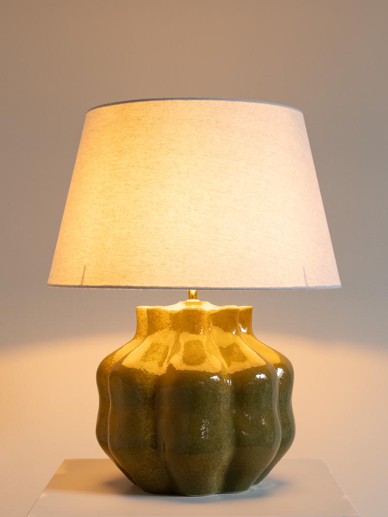 Green table lamp Fleury - 3