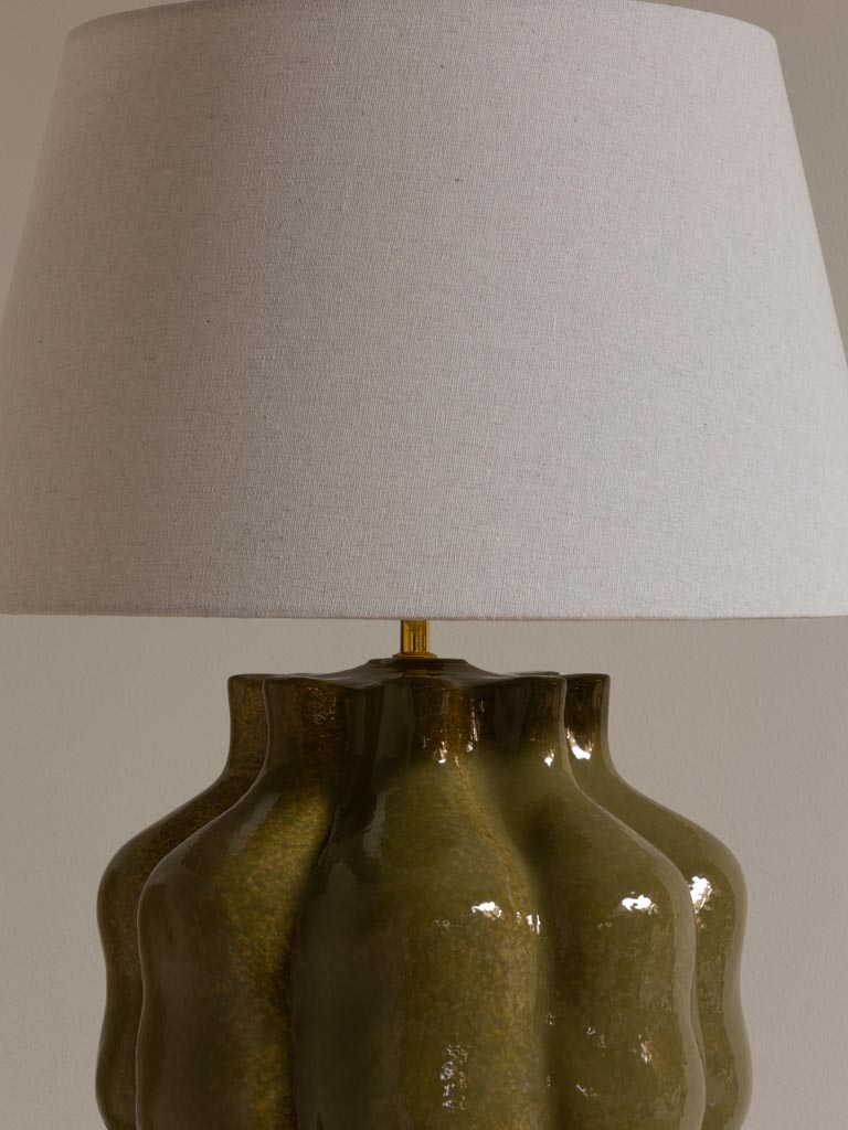 Green table lamp Fleury - 4