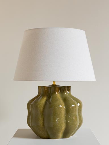 Green table lamp Fleury