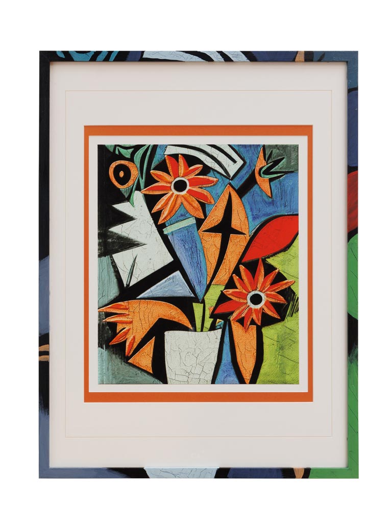 Cubist frame disturbed Florist - 2