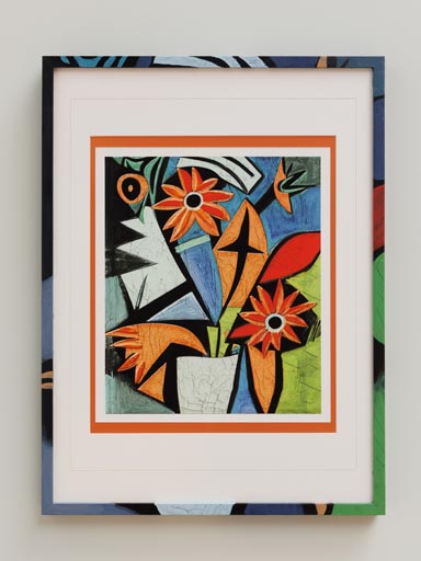 Cubist frame disturbed Florist
