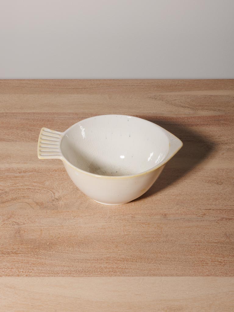 Small salad bowl white fish Varia - 1