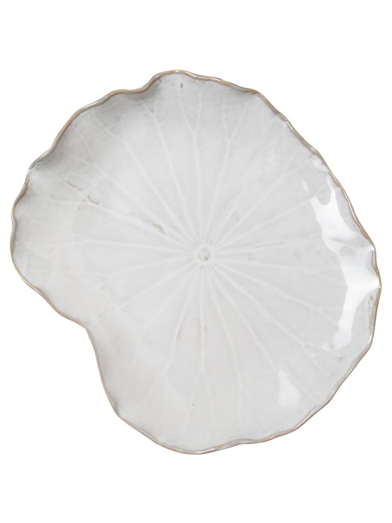 Petite assiette fleur de corail - 2